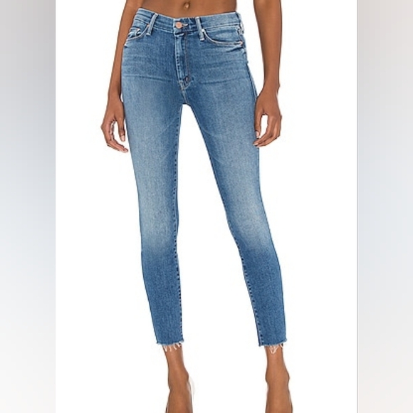 MOTHER Denim - MOTHER Looker Ankle Fray